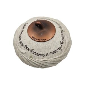 Abbey Press "Whispering Wings" Collection-Stone Tealight‎ Candleholder